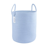 XUANGUO cotton rope laundry basket with sturdy handles for easy transport