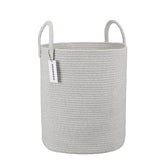 XUANGUO cotton rope laundry basket 15D x 18H ideal for organized laundry and general storage