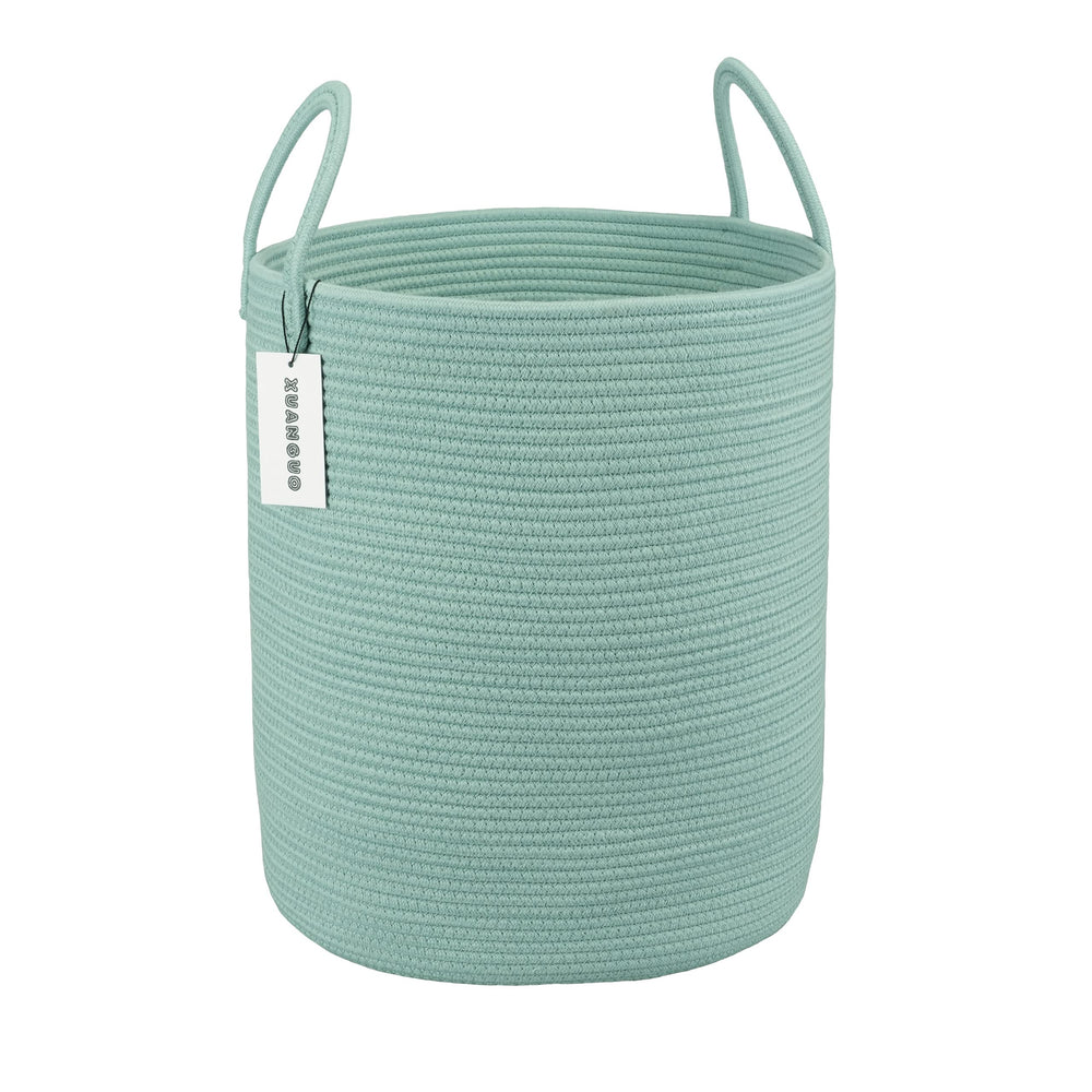 XUANGUO cotton rope laundry basket full view for versatile laundry storage
