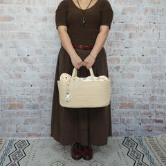 XUANGUO diaper caddy long handles provide easy carry for on the go.