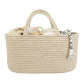 XUANGUO large diaper caddy organization keeps baby essentials neatly accessible.