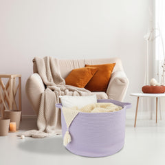 XUANGUO laundry basket round design keeps clothes neatly organized