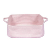 XUANGUO basket with handles on shelf for easy organization.
