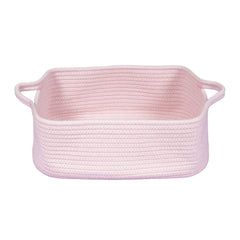 XUANGUO basket with handles on shelf for easy organization.
