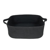 XUANGUO rope storage basket close-up shows durable cotton rope for everyday organization.