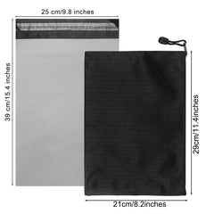 Xuezoioy portable storage bag keeps bags organized at home or travel