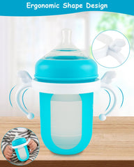 XUNICUTE baby bottle handles fit Boon Nursh 4oz bottles.