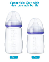 XUNICUTE bottle handle in hand supports easy grip during toddler transitions.