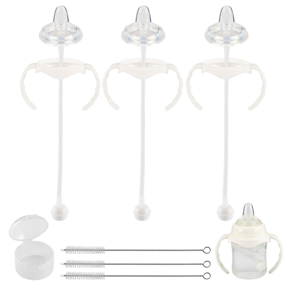 XUNICUTE sippy cup soft spout conversion kit fits Evenflo Balance Plus for a gentle transition