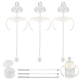XUNICUTE sippy cup soft spout conversion kit fits Evenflo Balance Plus for a gentle transition