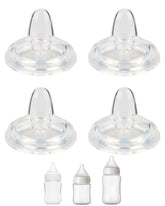 XUNICUTE Sippy Nipple soft spout on wide-neck bottle aids gentle transition to cups