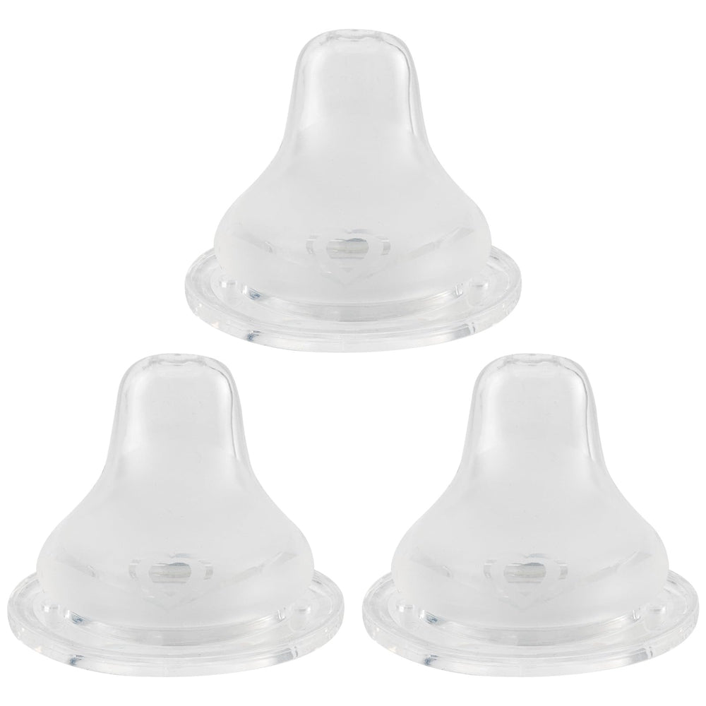 XUNICUTE sippy nipples close-up showing soft spout for gentle gums