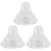 XUNICUTE sippy nipples close-up showing soft spout for gentle gums