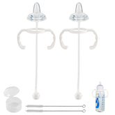 XUNICUTE Sippy Spout Nipple provides a soft silicone tip for a smooth transition