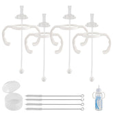 XUNICUTE straw cup conversion kit fits Dr Brown narrow bottles for smoother transition
