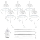 XUNICUTE straw cup soft conversion kit fits Philips Avent bottles for easy transition.