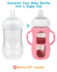 XUNICUTE weighted straw attachment aids stable sipping on the go