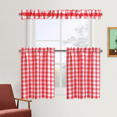 XWZO sleeve topper checkered fabric closeup demonstrates durable polyester and fade resistance