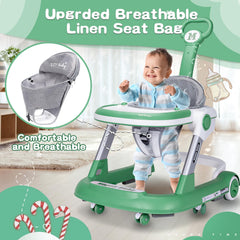 XZV baby walker dining chair mode safely supports mealtime seating