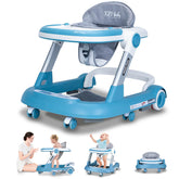 XZV Baby Walker foldable 4-in-1 design enables easy storage and travel