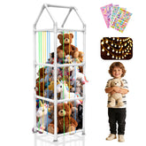 YACONA stuffed-animal-storage-suction-base keeps toys organized and floors clear.