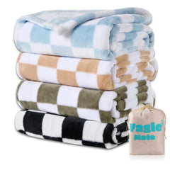 Yagle Mate 4 Pcs Baby Blankets color variety for cozy newborn warmth.