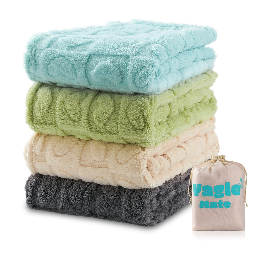 Yagle Mate 4pc baby blankets packaging highlights a ready-to-gift set for baby showers.