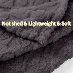 Yagle Mate 30x40 inch blanket offers generous coverage for naps and cuddles.