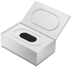 Yamazaki Veil White 7862 sleek body view highlights space-saving design