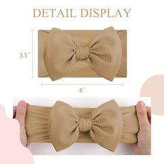 YanJie pink bow headbands brighten everyday moments and smiles