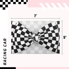 YanJie checkered bow accessories pair with outfits for versatile daily wear