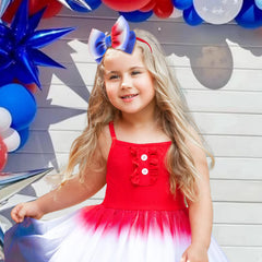 YanJie baby headband with nylon elastic band for gentle all-day wear