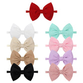 YanJie hairband package shows nine pieces for versatile baby outfits.