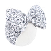 YanJie ghost white headband for babies, soft, cute, and photo-ready.