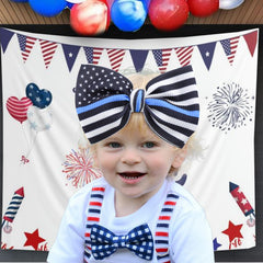 YanJie newborn headband; flexible elastic for comfortable wear.
