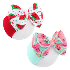 YanJie soft newborn nylon headband with red band offers gentle stretch for everyday comfort.