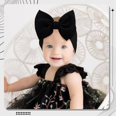 YanJie soft nylon headband for baby, breathable and gentle on tiny heads