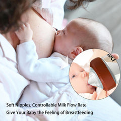 yanyoyo nipple with natural flow rate that adapts to suction