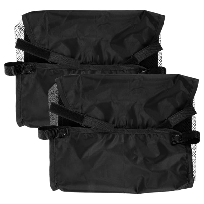 Yardenfun stroller basket attachment under-stroller view adds extra storage for quick trips.