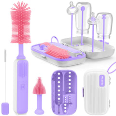 YASEW bottle brush travel-box shows compact storage for on-the-go cleaning