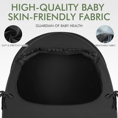 YAVIL breathable-fabric close-up shows breathable material for comfortable airflow.