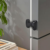 YCT child-proof refrigerator lock in operation mode for easy one-handed use