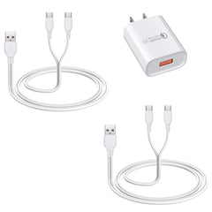 YEAOI dual charger powers Momcozy M5 and M6 pumps together for streamlined sessions.