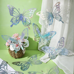 Yeaqee butterfly style2 small adds subtle sparkle to classrooms.