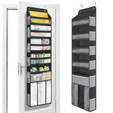 Yecaye 6-tier over-the-door organizer showing ample vertical storage for clutter-free spaces.