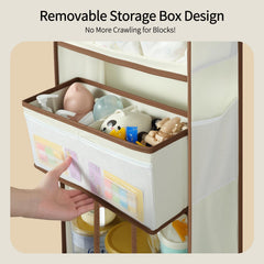Yecaye bedroom storage setup demonstrates clutter-free garment organization