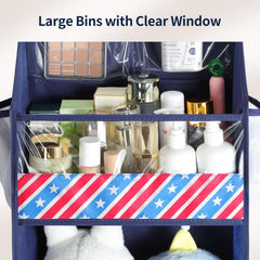 Yecaye clear PVC windows show at-a-glance contents and neat appearance