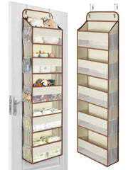 Yecaye over-the-door organizer front bins for easy access storage