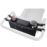 YEEDOIDO non-slip organizer on a wagon handle with cup holders for stable drinks on the go.