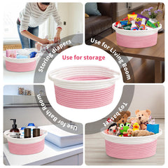 Yeeeasy basket for toy storage in nursery or playroom.